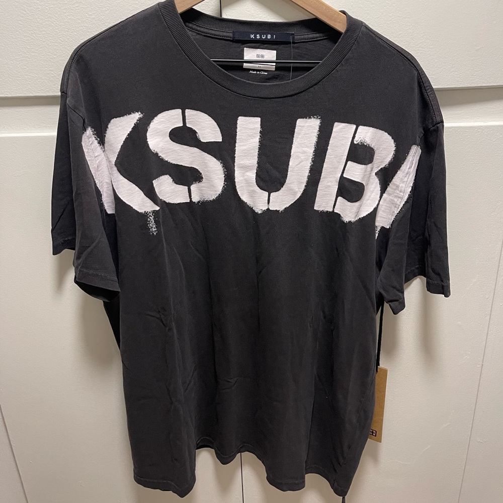 Black ksubi tshirt